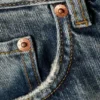 Astro Mid Rise Loose Baggy Unisex-Jeans – Arizona Blue – Mittelblau