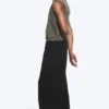 Astro Mid Rise Loose Baggy Unisex-Jeans – Black Rinse – Schwarz