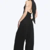 Astro Mid Rise Loose Baggy Unisex-Jeans – Black Rinse – Schwarz