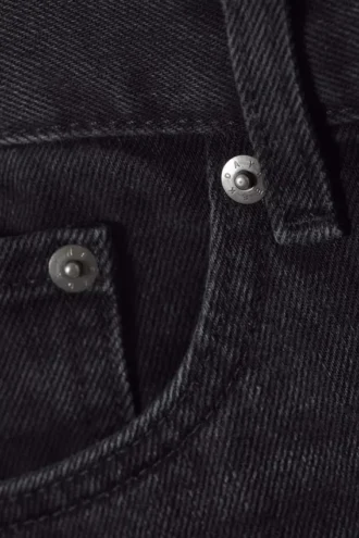 Astro Mid Rise Loose Baggy Unisex-Jeans – Black Stream Astro Mid Rise Loose Baggy Unisex-Jeans – Black Stream