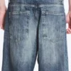 Astro Mid Rise Loose Baggy Unisex-Jeans – Board Blue – Mittelblau Astro Mid Rise Loose Baggy Unisex-Jeans – Board Blue – Mittelblau