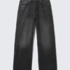 Astro Mid Rise Loose Baggy Unisex-Jeans – Chelsea Black – Schwarz Astro Mid Rise Loose Baggy Unisex-Jeans – Chelsea Black – Schwarz