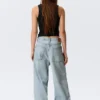 Astro Mid Rise Loose Baggy Unisex-Jeans – Dream Blue – Hellblau Astro Mid Rise Loose Baggy Unisex-Jeans – Dream Blue – Hellblau