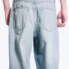 Astro Mid Rise Loose Baggy Unisex-Jeans – Kimberley Blue – Hellblau Astro Mid Rise Loose Baggy Unisex-Jeans – Kimberley Blue – Hellblau
