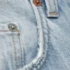 Astro Mid Rise Loose Baggy Unisex-Jeans – Kimberley Blue – Hellblau Astro Mid Rise Loose Baggy Unisex-Jeans – Kimberley Blue – Hellblau