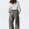 Astro Mid Rise Loose Baggy Unisex-Jeans – Mine Grey Astro Mid Rise Loose Baggy Unisex-Jeans – Mine Grey