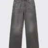 Astro Mid Rise Loose Baggy Unisex-Jeans – Mine Grey Astro Mid Rise Loose Baggy Unisex-Jeans – Mine Grey