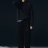 Astro Mid Rise Loose Baggy Unisex-Jeans – Tuned Black – Schwarz Astro Mid Rise Loose Baggy Unisex-Jeans – Tuned Black – Schwarz