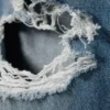 Astro Ripped Loose Baggy Jeans – Seventeen Blue