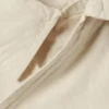 Asymmetrisches Ripstop-Oberteil mit Flügelärmeln – Hellbeige Asymmetrisches Ripstop-Oberteil mit Flügelärmeln – Hellbeige