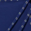 Asymmetrisches Tanktop mit Ösen – Hellblau Asymmetrisches Tanktop mit Ösen – Hellblau