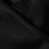 Asymmetrisches Wickel-Top mit Trägern – Schwarz Asymmetrisches Wickel-Top mit Trägern – Schwarz