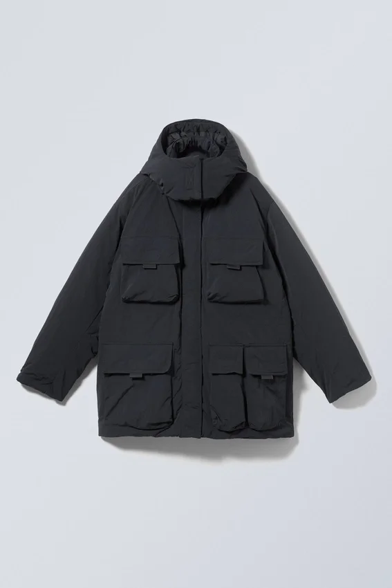 Attila Gesteppter Parka – Schwarz Attila Gesteppter Parka – Schwarz
