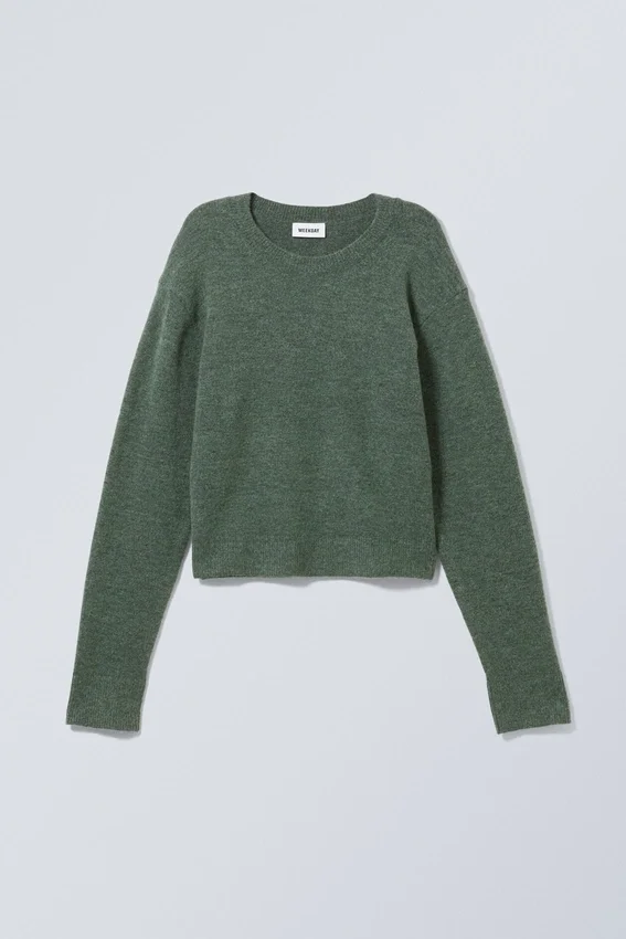 Ayla-Pullover – Dunkelgrün Ayla-Pullover – Dunkelgrün