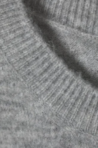 Ayla-Pullover – Staubgrau