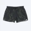 Bade-Shorts mit Print – Schwarz Bade-Shorts mit Print – Schwarz