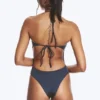 Badeanzug mit Neckholder-Ausschnitt – Dunkelblau Badeanzug mit Neckholder-Ausschnitt – Dunkelblau