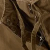 Baggy-Hose mit niedriger Leibhöhe aus Ripstop – Dunkelkhaki Baggy-Hose mit niedriger Leibhöhe aus Ripstop – Dunkelkhaki