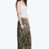 Baggy-Hose mit niedriger Leibhöhe aus Ripstop – Khaki-Grün – Camouflage Baggy-Hose mit niedriger Leibhöhe aus Ripstop – Khaki-Grün – Camouflage