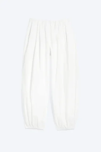 Ballonhose aus Baumwolle – Weiß