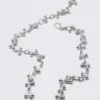 Barbell-Kettenhalskette – Silber Barbell-Kettenhalskette – Silber