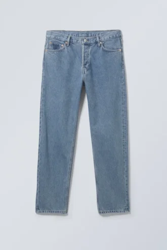 Barrel Relaxed Tapered Jeans – 90S Blue – Medium Blue