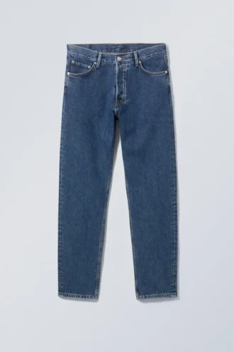 Barrel Relaxed Tapered Jeans – Nobel Blue