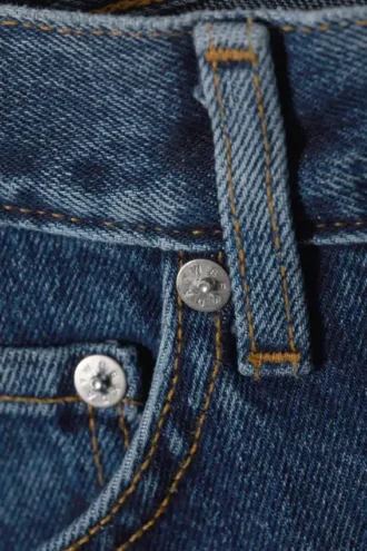 Barrel Relaxed Tapered Jeans – Nobel Blue