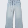 Barrique Mid Rise Loose Wide Jeans – Slab Blue – Hellblau Barrique Mid Rise Loose Wide Jeans – Slab Blue – Hellblau