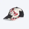 Baseballkappe aus Baumwoll-Canvas im Used-Look – Schwarz Baseballkappe aus Baumwoll-Canvas im Used-Look – Schwarz