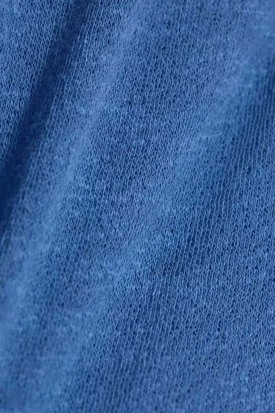 Baumwoll-Mini-Rock – Blau Baumwoll-Mini-Rock – Blau