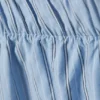 Baumwoll-Shorts mit niedriger Leibhöhe – gestreift, hellblau Baumwoll-Shorts mit niedriger Leibhöhe – gestreift, hellblau