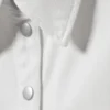 Baumwoll-Twill-Hemd mit Flügelärmeln – Weiß Baumwoll-Twill-Hemd mit Flügelärmeln – Weiß