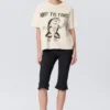 Bedrucktes Boxy-T-Shirt – Off-White – What the Frog? Bedrucktes Boxy-T-Shirt – Off-White – What the Frog?