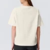 Bedrucktes Boxy-T-Shirt – Off-White – What the Frog? Bedrucktes Boxy-T-Shirt – Off-White – What the Frog?