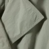 Übergroßer Nylon-Trenchcoat mit Gürtel – Khaki-Grün Übergroßer Nylon-Trenchcoat mit Gürtel – Khaki-Grün