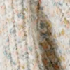 Übergroßer Strickpullover mit Rollkragen – Weiß – Mehrfarbig Übergroßer Strickpullover mit Rollkragen – Weiß – Mehrfarbig
