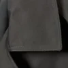 Übergroßer zweireihiger Trenchcoat aus Canvas – Dunkelgrau Übergroßer zweireihiger Trenchcoat aus Canvas – Dunkelgrau