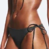 Bikini-Hose mit Bändern – Dunkelgrau Bikini-Hose mit Bändern – Dunkelgrau