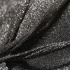 Bikini-Oberteil mit Bindebändern und Glitzer – Grau – Glitzer Bikini-Oberteil mit Bindebändern und Glitzer – Grau – Glitzer