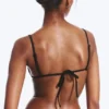 Bikini-Oberteil mit quadratischem Ausschnitt und Trägern – Schwarz Bikini-Oberteil mit quadratischem Ausschnitt und Trägern – Schwarz