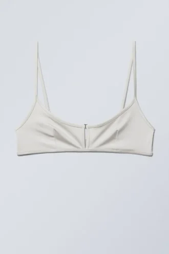 Bikini-Oberteil mit Schnalle vorne – Dusty Mole