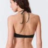 Bikini-Oberteil mit Trägern und Bügeln – Schwarz Bikini-Oberteil mit Trägern und Bügeln – Schwarz