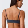 Bikini-Oberteil mit U-Ausschnitt – Dunkelblau Bikini-Oberteil mit U-Ausschnitt – Dunkelblau