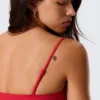 Bikini-Oberteil mit U-Ausschnitt – Leuchtend Rot Bikini-Oberteil mit U-Ausschnitt – Leuchtend Rot