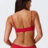 Bikini-Oberteil mit U-Ausschnitt – Leuchtend Rot Bikini-Oberteil mit U-Ausschnitt – Leuchtend Rot