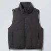 Billy Puffer-Weste – Schwarz Billy Puffer-Weste – Schwarz