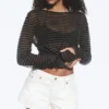 Bite Low Rise Mini-Jeansshorts – Dirty White – Weiß Bite Low Rise Mini-Jeansshorts – Dirty White – Weiß