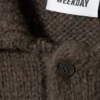 Bobby Relaxed Strick-Polo-Pullover – Khaki-Grün Bobby Relaxed Strick-Polo-Pullover – Khaki-Grün