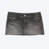 Booty Bei Denim-Minirock – Black Moon – Grau | Cheap Monday GB Booty Bei Denim-Minirock – Black Moon – Grau | Cheap Monday GB
